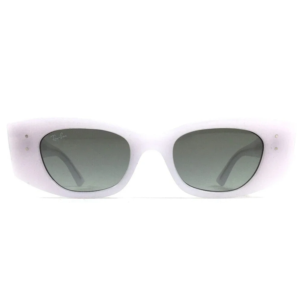 Ray-Ban Sunglasses RB4427 KAT 6759/11 White Snow Frames w/ Gray Gradient Lenses
